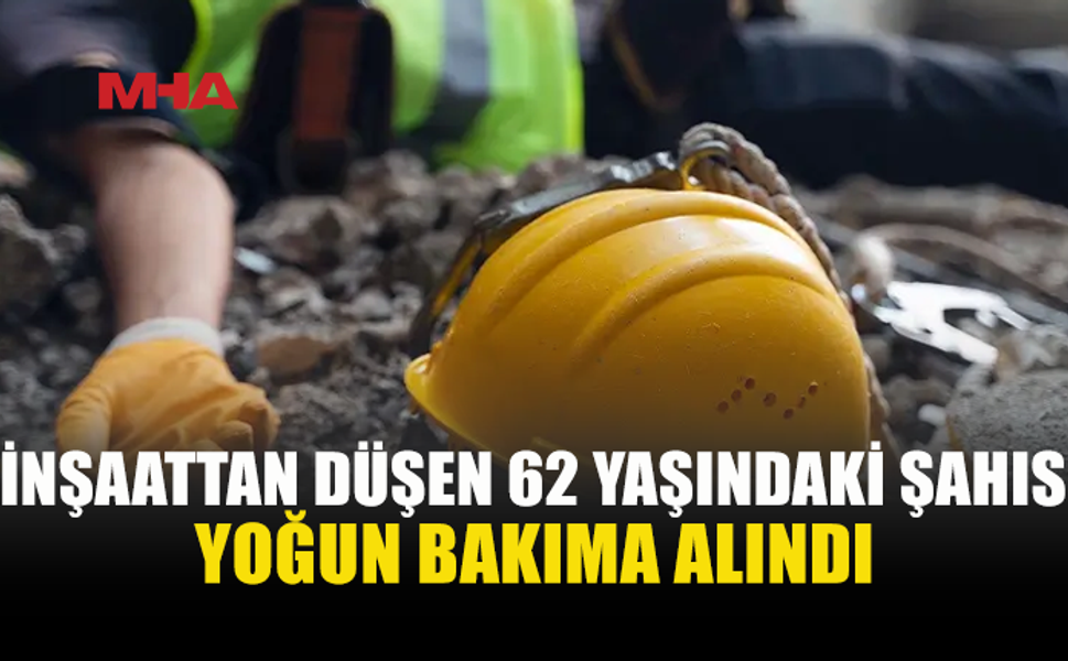 GÖNYELİ’DE İŞ KAZASI: 2 METREDEN DÜŞTÜ