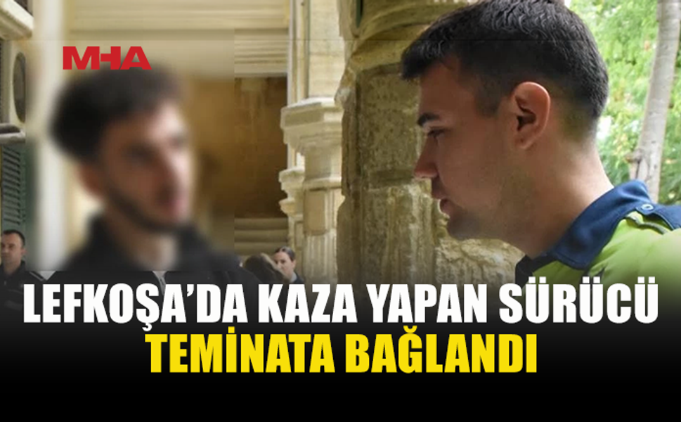 RE FÜJE VE LİMON AĞACINA ÇARPAN SÜRÜCÜ TEMİNATA BAĞLANDI
