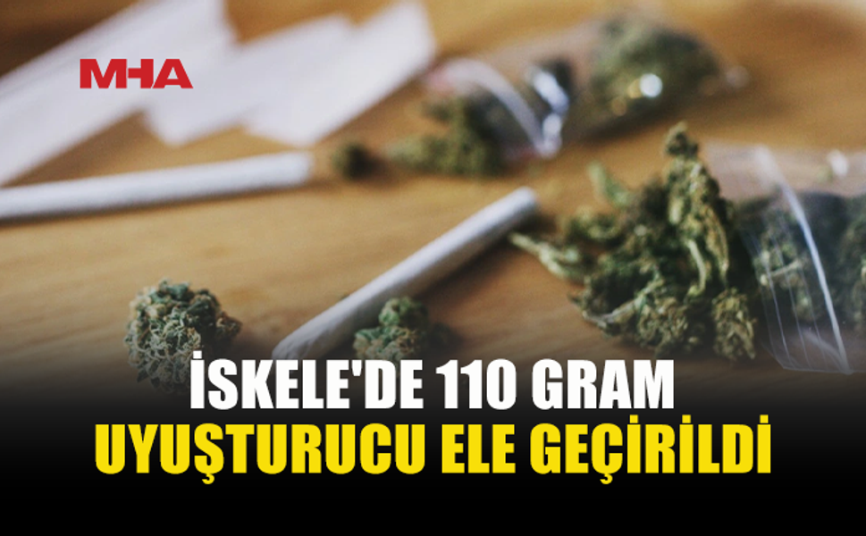 İSKELE'DE 110 GRAM HİNTKENEVİRİ VE HASSAS TERAZİ ELE GEÇİRİLDİ