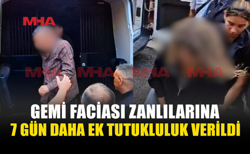 GEMİ FACİASI DAVASINDA KARA KUTUNUN 12 GÜNLÜK SES KAYDI DİNLENDİ