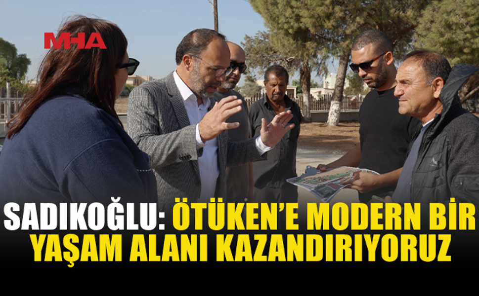 6 BİN METREKARELİK REKREASYON ALANI ÖTÜKEN’DE HAYAT BULUYOR