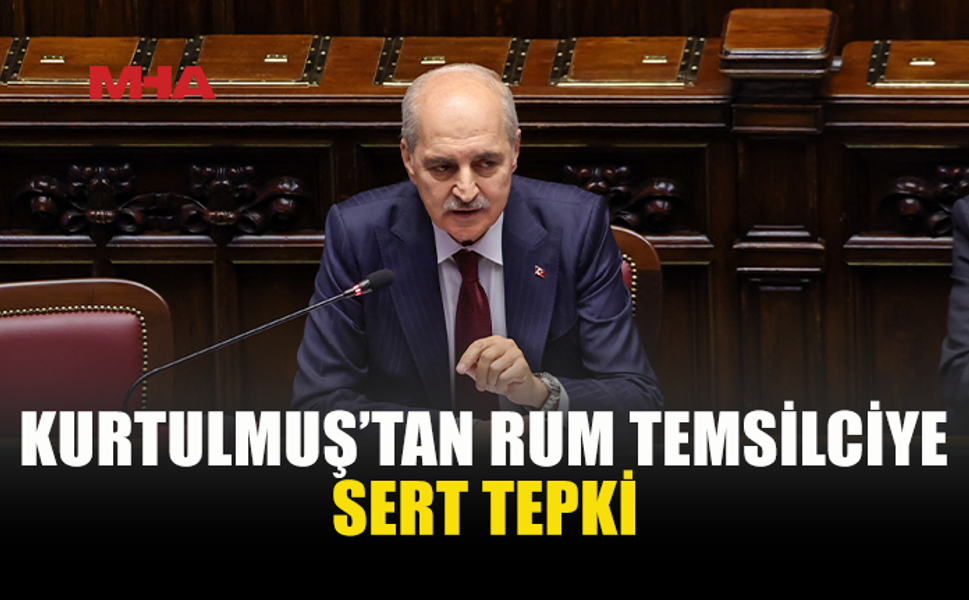 KURTULMUŞ’TAN RUM TEMSİLCİYE SERT TEPKİ: “TÜRK TARAFINI YOK SAYARAK ÇÖZÜM OLMAZ”