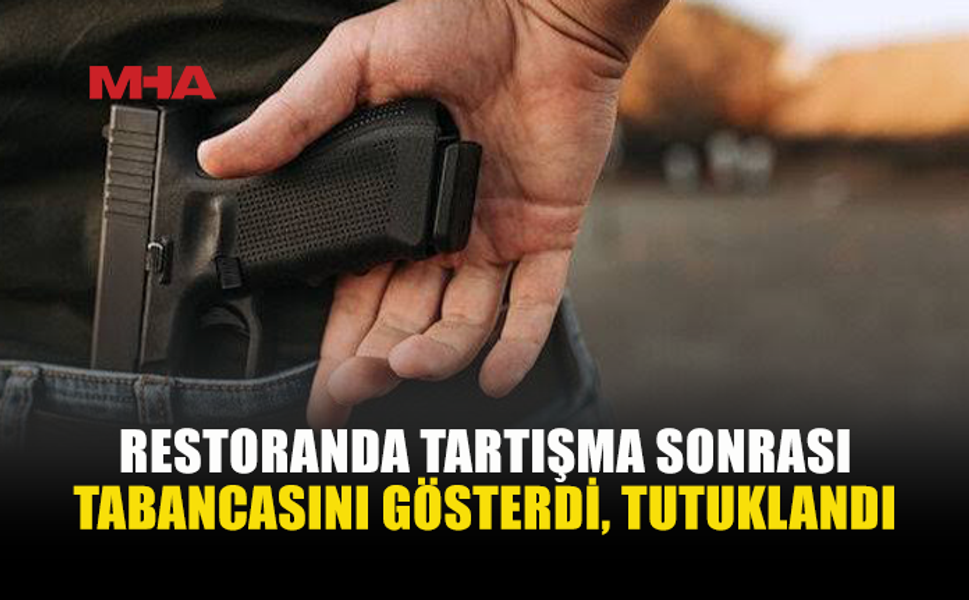 KARŞIYAKA’DA RESTORANDA SİLAHLI OLAY