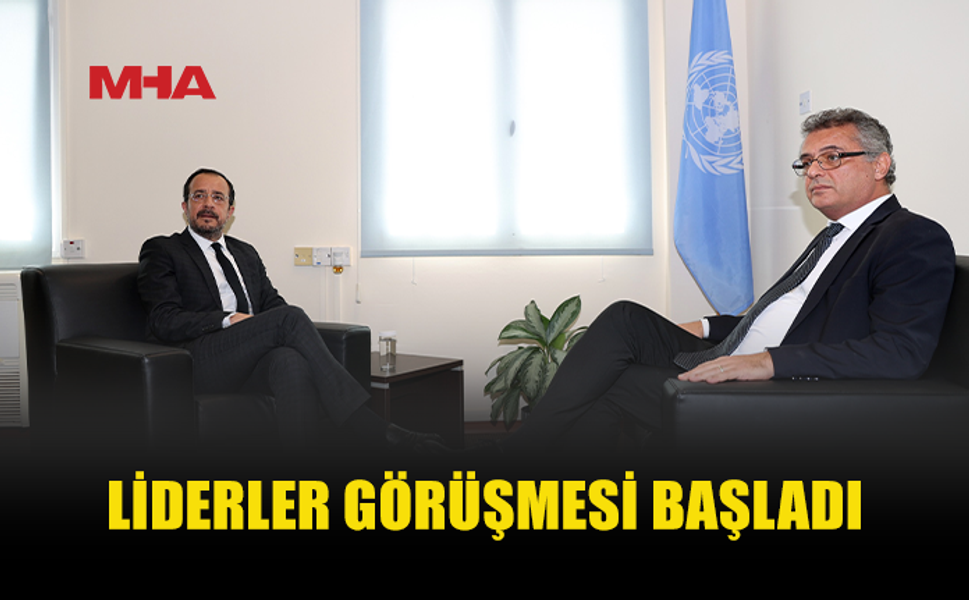 ERHÜRMAN VE HRİSTODULİDİS’İN GÖRÜŞMESİ BAŞLADI