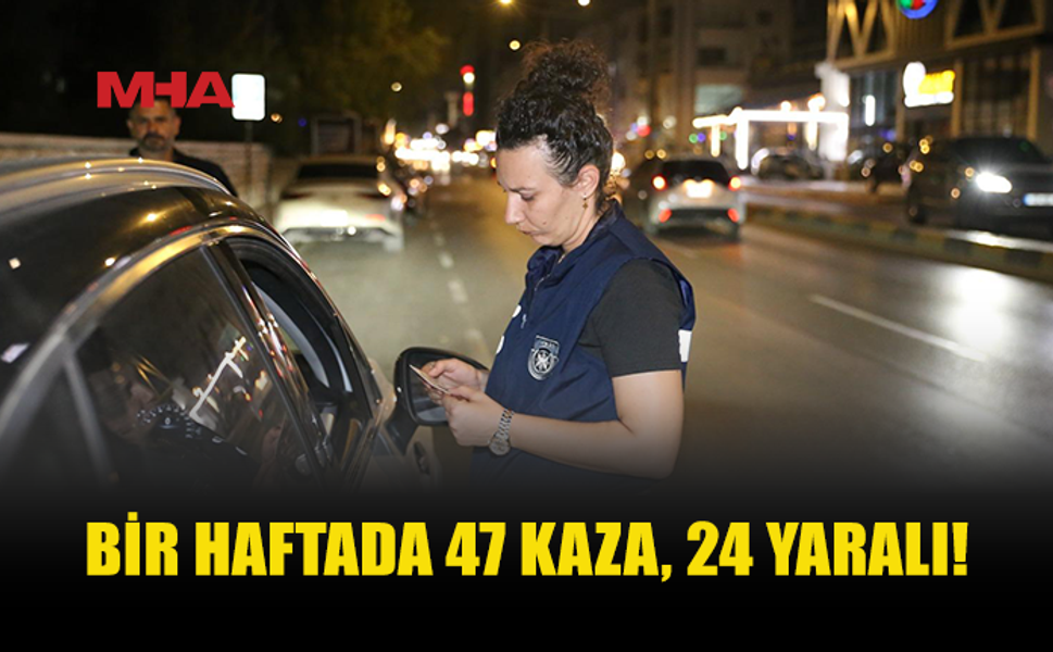 KKTC’DE TRAFİK BİLANÇOSU AĞIR: 47 KAZA, 24 YARALI