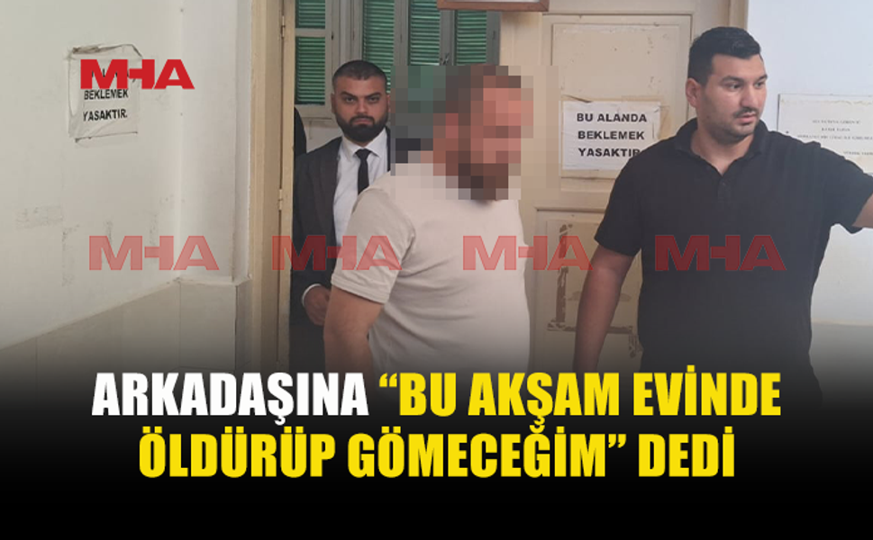 ÖLÜMLE TEHDİT ETTİĞİ İDDİA EDİLDİ, SERBEST KALDI
