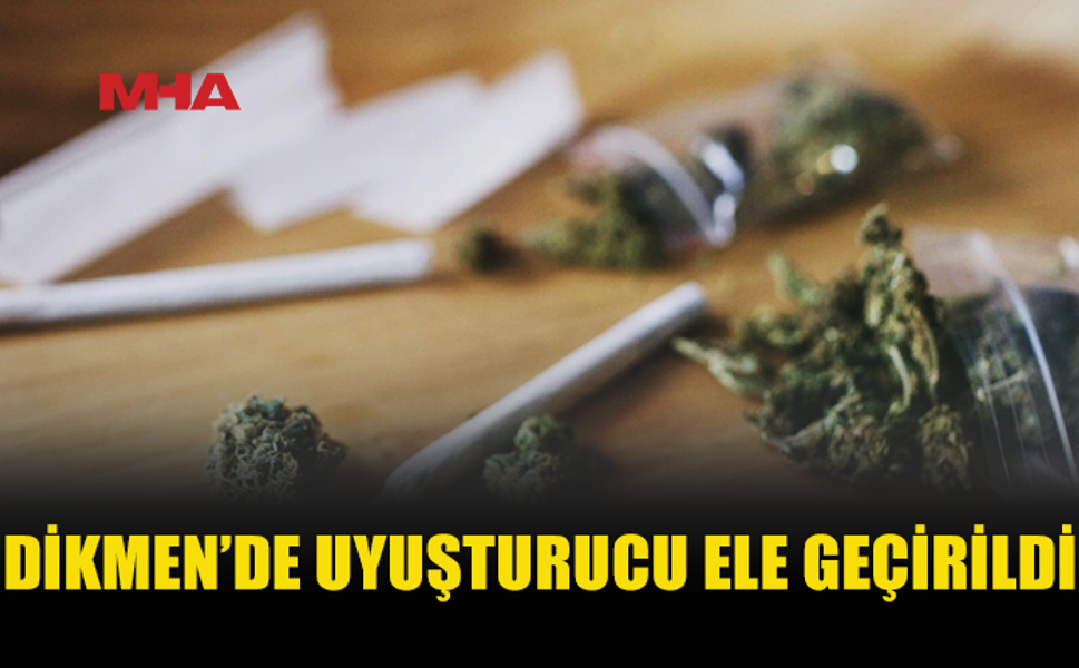 DİKMEN'DE ŞÜPHELİ ARAÇTA UY*ŞTURUCU MADDE BULUNDU