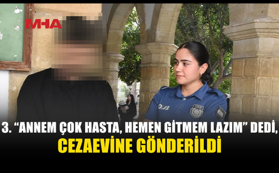ERCAN’DA UY*ŞTURUCUYLA YAKALANAN ZANLI CEZAEVİNE GÖNDERİLDİ