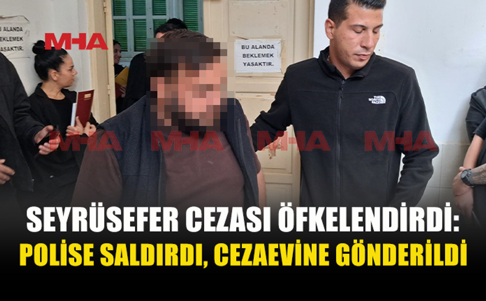 POLİSE SALDIRMAKLA SUÇLANAN ZANLI CEZAEVİNE GÖNDERİLDİ