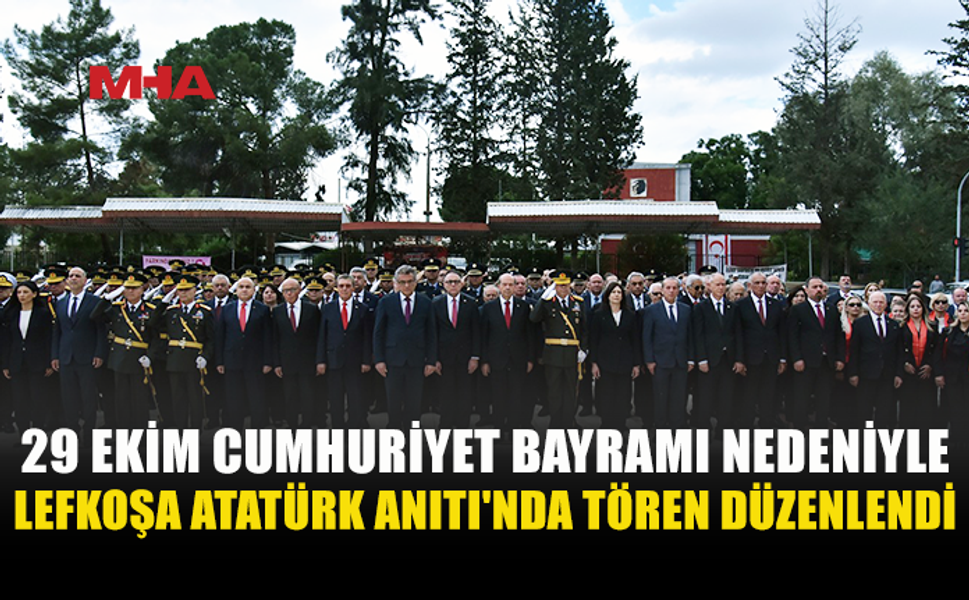 TÜRKİYE CUMHURİYET’İNİN 103’ÜNCÜ YILI ATATÜRK ANITI’NDA KUTLANDI