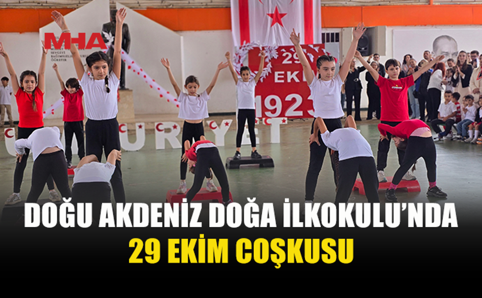 DOĞA İLKOKULU’NDA 29 EKİM HEYECANI