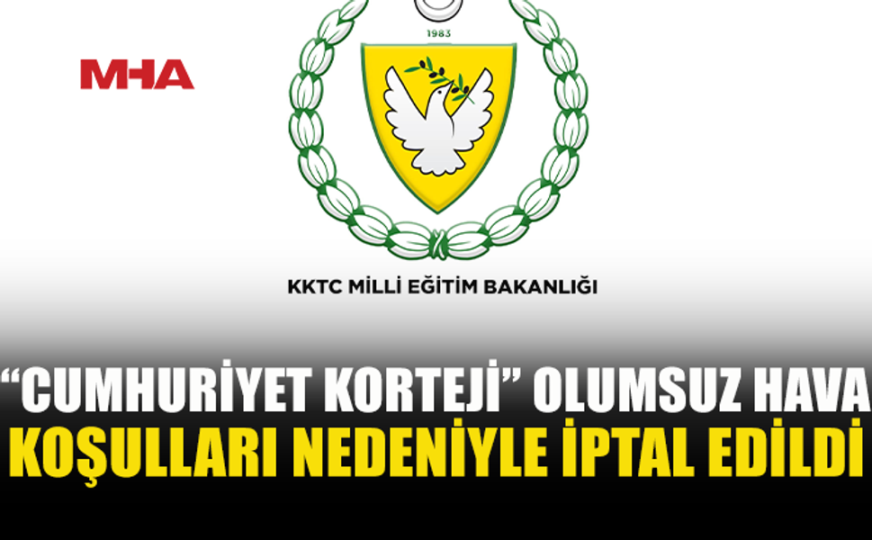 29 EKİM CUMHURİYET KORTEJİ İPTAL EDİLDİ