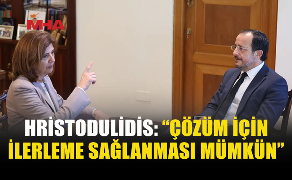 HRİSTODULİDİS, HOLGUİN-ERHÜRMAN GÖRÜŞMESİNİ BEKLİYOR