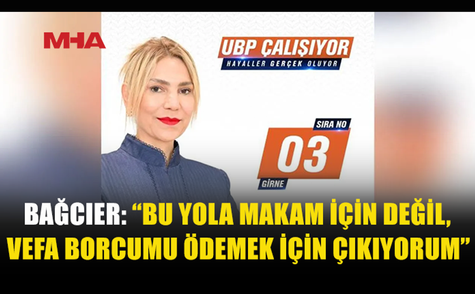 İLGEN BAĞCIER’DEN DUYGUSAL ADAYLIK MESAJI