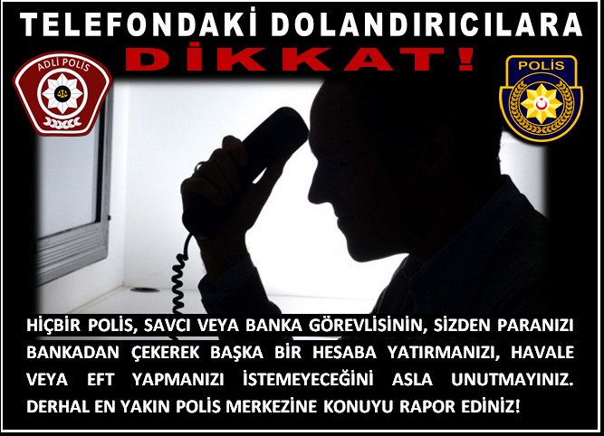 TELEFON DOLANDIRICILIĞI GÖRSELİ