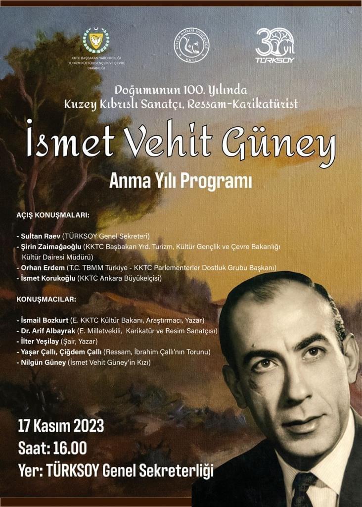 IsmetVehitGüney_AnmaYılı_Afiş