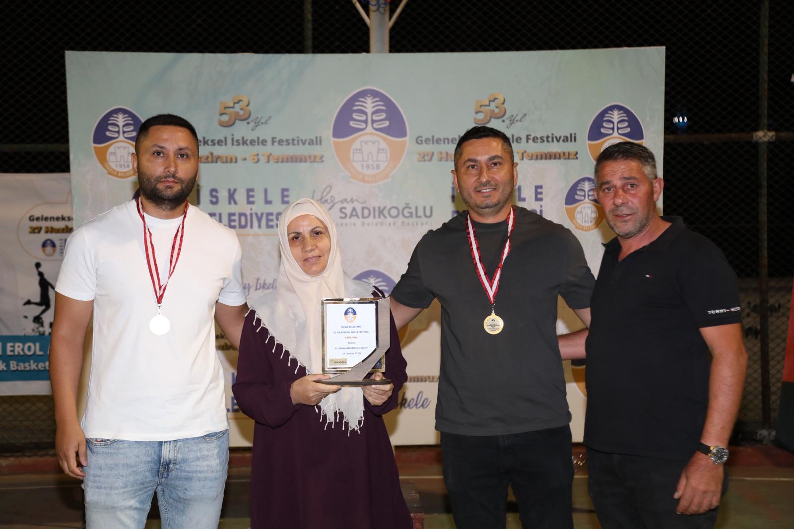 Basketbol Şöleni̇nde 130 Bi̇n Li̇ra Dağiltildi