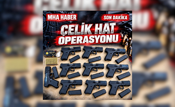 GAZİMAĞUSA LİMANI’NDA 10 TABANCA VE 50 MERMİ ELE GEÇİRİLDİ
