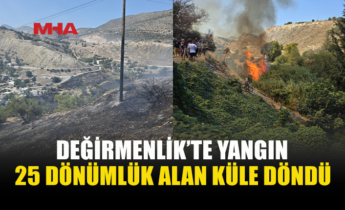 DEĞİRMENLİK’TE İHMALKARLIK YANGINA SEBEP OLDU