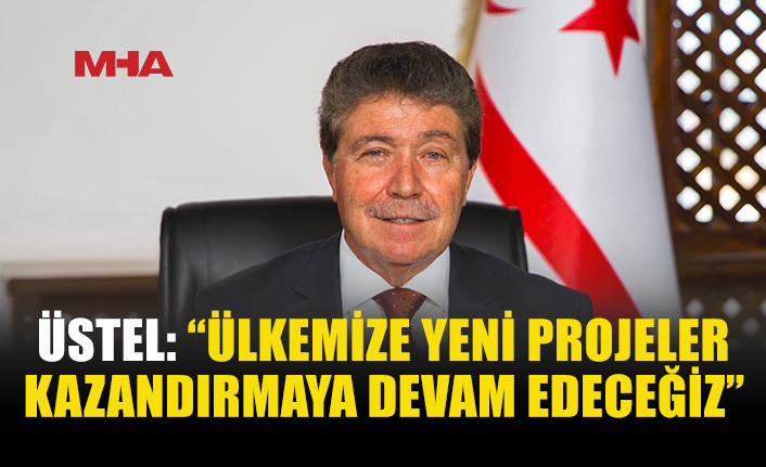 ÜSTEL: “UBP ÇALIŞACAK, GENÇLER KAZANACAK”