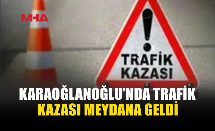 GİRNE’DE ARAÇ İLE MOTORSİKLET ÇARPIŞTI: 1 YARALI
