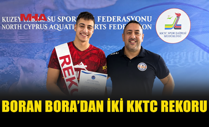 BORAN BORA, KKTC REKORLARINI YENİLEDİ