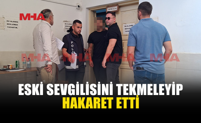 ESKİ SEVGİLİSİNE SOKAK ORTASINDA SALDIRDI