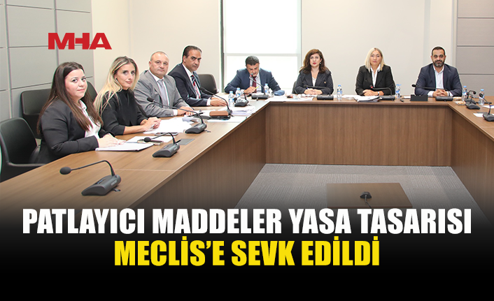 PATLAYICI MADDELER YASA TASARISI KOMİTEDEN GEÇTİ