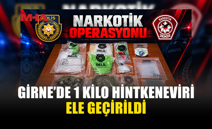 1 KİLOYA YAKIN UY*ŞTURUCU MADDEYLE YAKALANDILAR