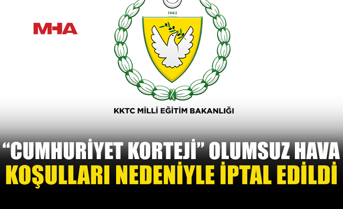 29 EKİM CUMHURİYET KORTEJİ İPTAL EDİLDİ